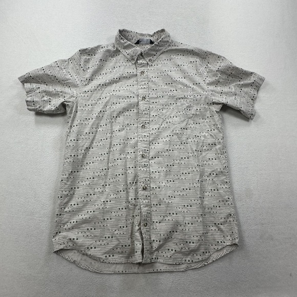 Outdoor Research Other - Outdoor Research Shirt Mens Medium Beige Green Rooftop Short Sleeve